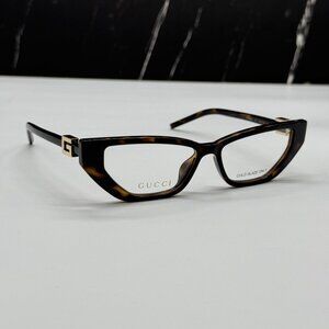 NEW GUCCI EYEGLASSES GG1683O 003 WOMEN HAVANA EYEWEAR GUCCI